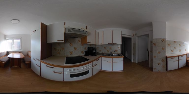 Küche mit Essecke - Wohneinheit 2