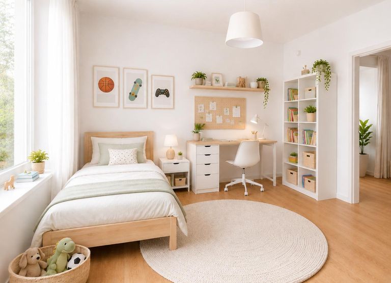 Kinderzimmer (virtuell eingerichtet)