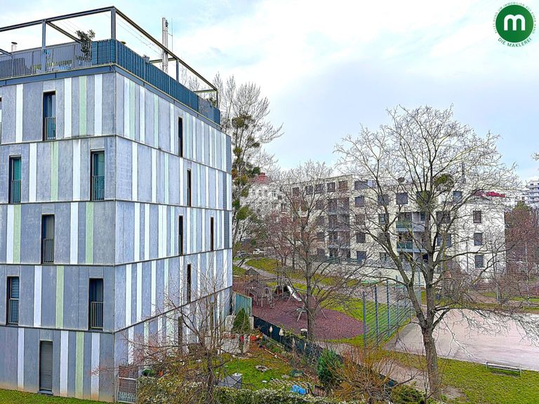 Blick vom Balkon