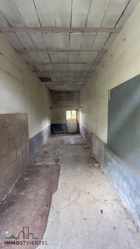 Abstellraum vom Garten zugänglich