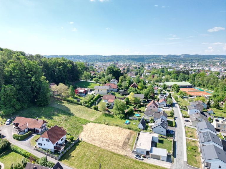 Blick in Richtung Ortskern