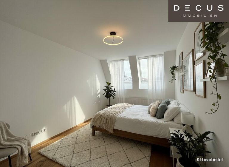 Schlafzimmer - KI bearbeitet