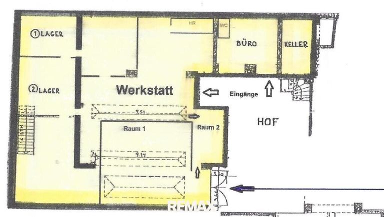 Grundrissplan