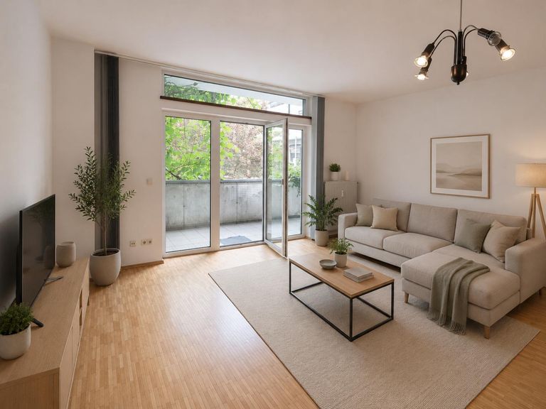 Einrichtungsbeispiel Wohnzimmer