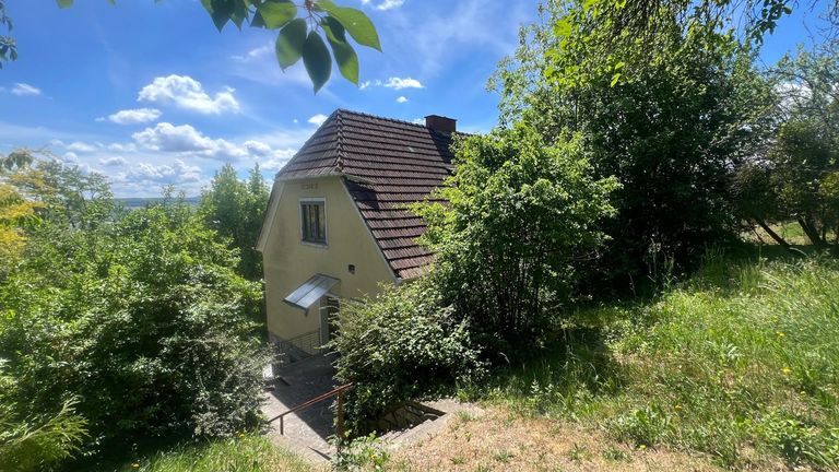 Blick zum Haus