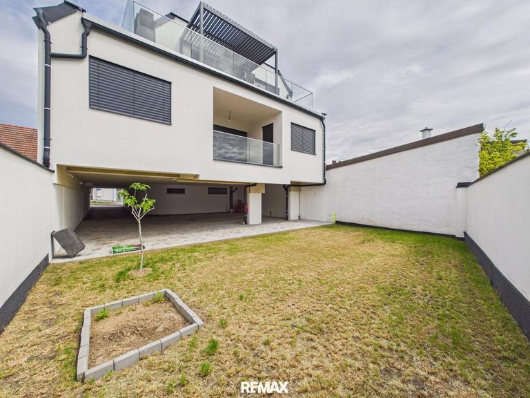 Apartment Neusiedl/See, Gartenansicht 
