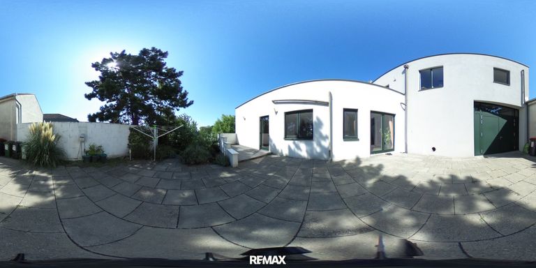 Haus, Gartenansicht 