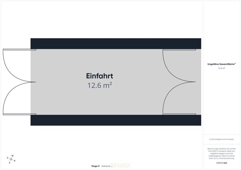 Grundriss Einfahrt