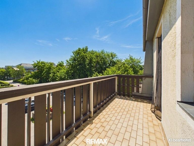 Balkon mit Aussicht