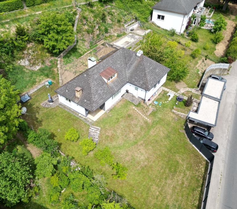 Ansicht West Drohne