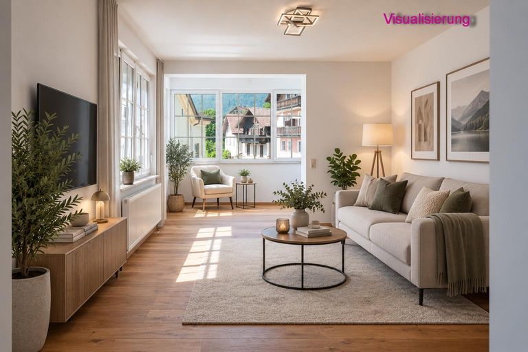 Wohnzimmer Visualisierung
