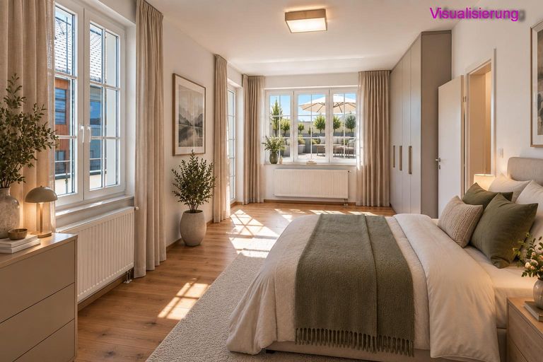 Schlafzimmer Visualisierung