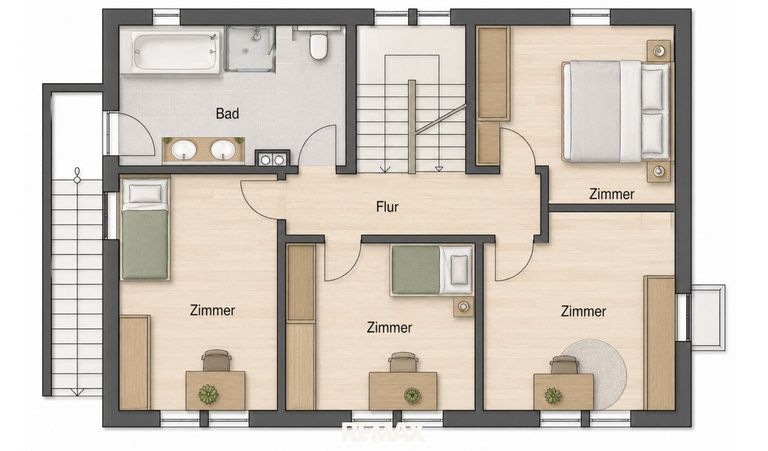 2D Grundriss OG