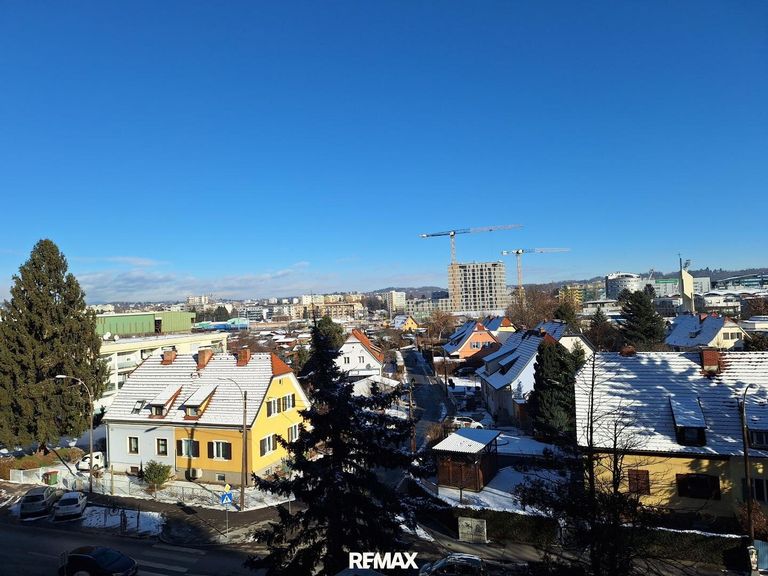 Ausblick vom Ostbalkon