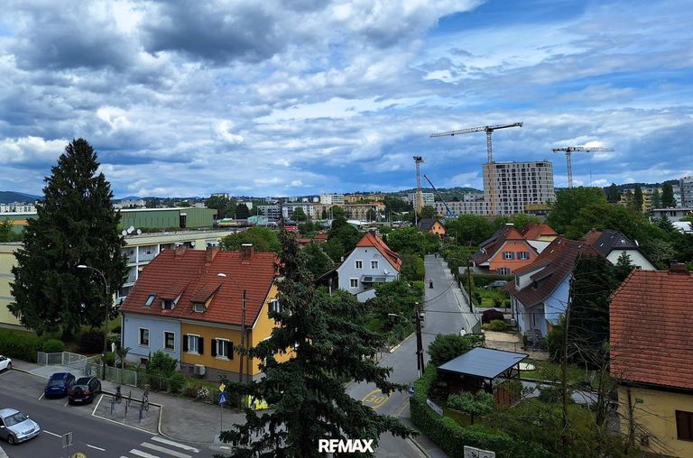 Ausblick vom Ostbalkon
