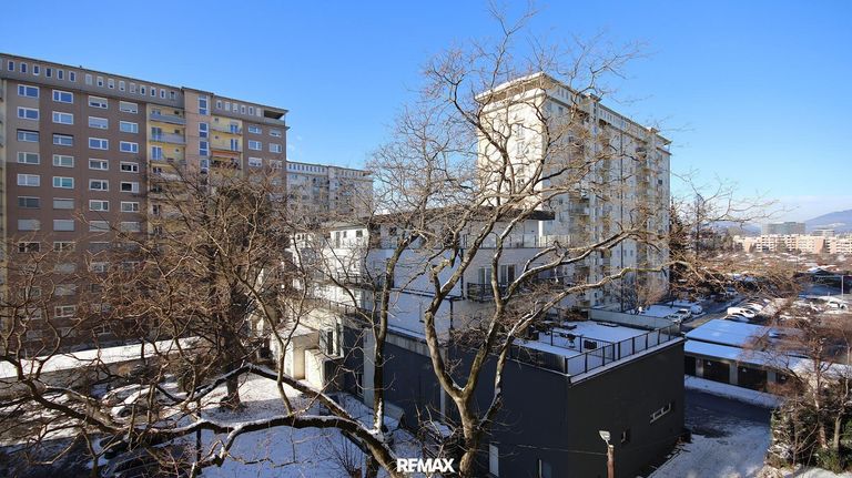 Ausblick vom Westbalkon