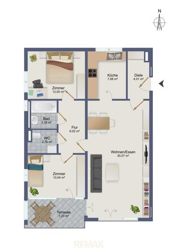 Grundriss (schematisch)