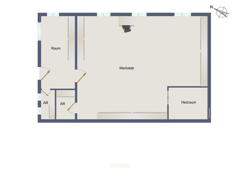 Grundrissplan UG