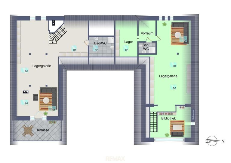 Grundriss DG