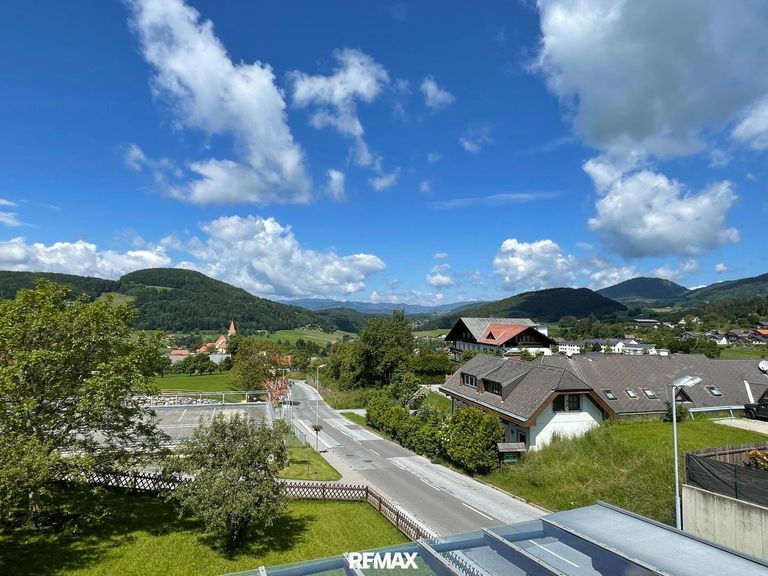 Balkonaussicht Westen 