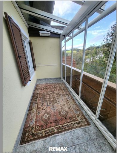 Balkon überdacht
