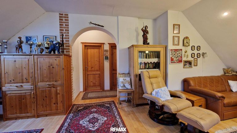 Zugang Schlafzimmer, Büro und Badezimmer