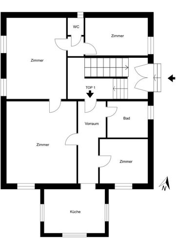 12. Zinshaus 3021 Pressbaum - Grundriss EG