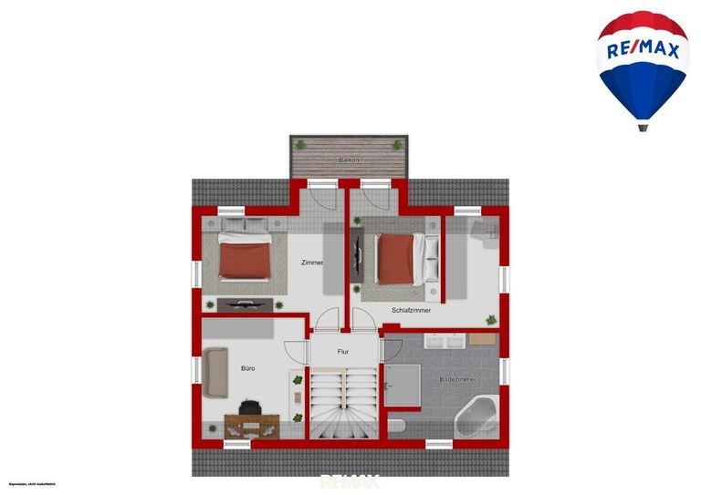Grundriss Obergeschoss