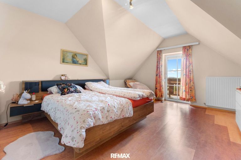 Schlafzimmer Dachgeschoß