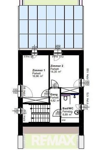 Grundriss 2. Obergeschoss