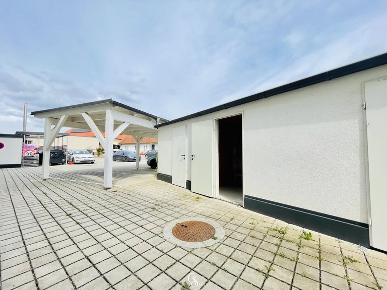 Lagerraum im Außenbereich