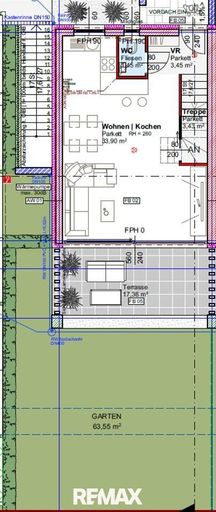 Grundriss EG Haus 1 