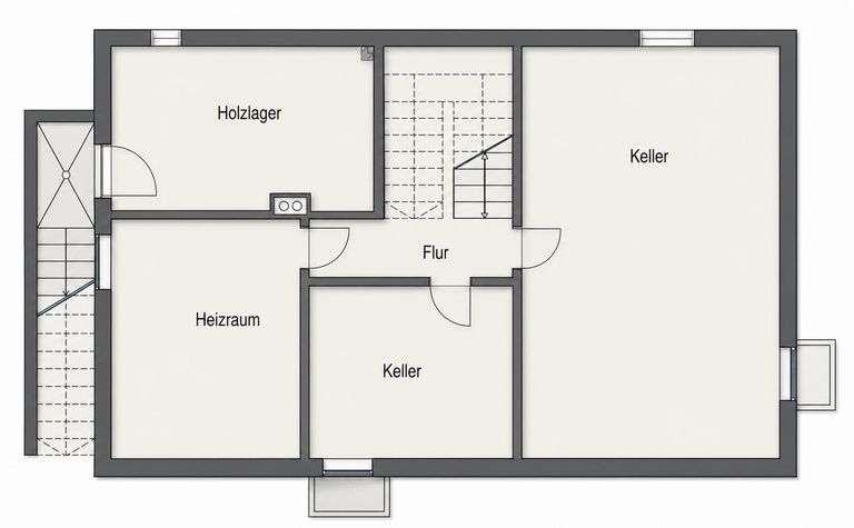 2D Grundriss KG