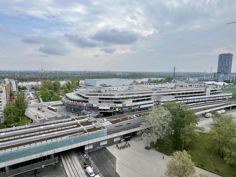 Ausblick Balkon