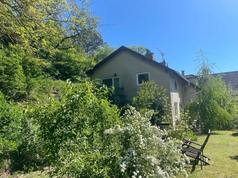 Haus Westansicht