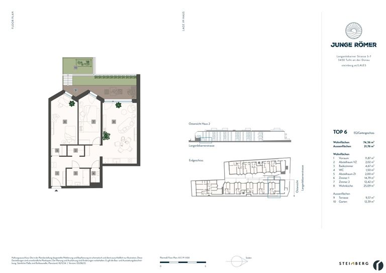 Wohnungsplan Top 6