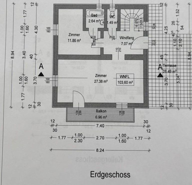 Plan Erdgeschoss