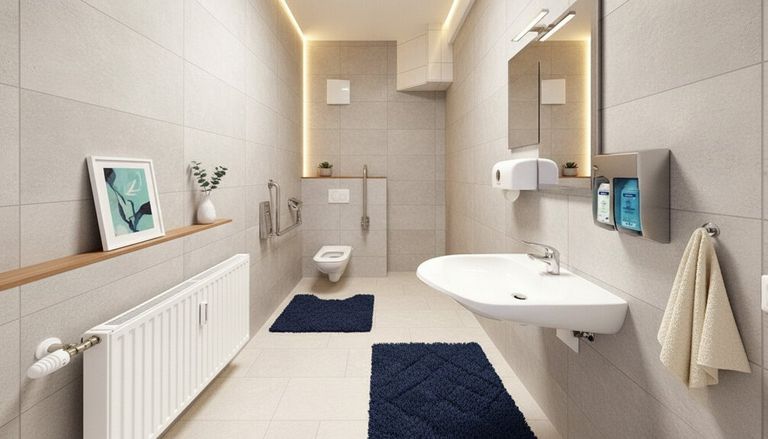 Ausstattungbeispiel WC Patienten