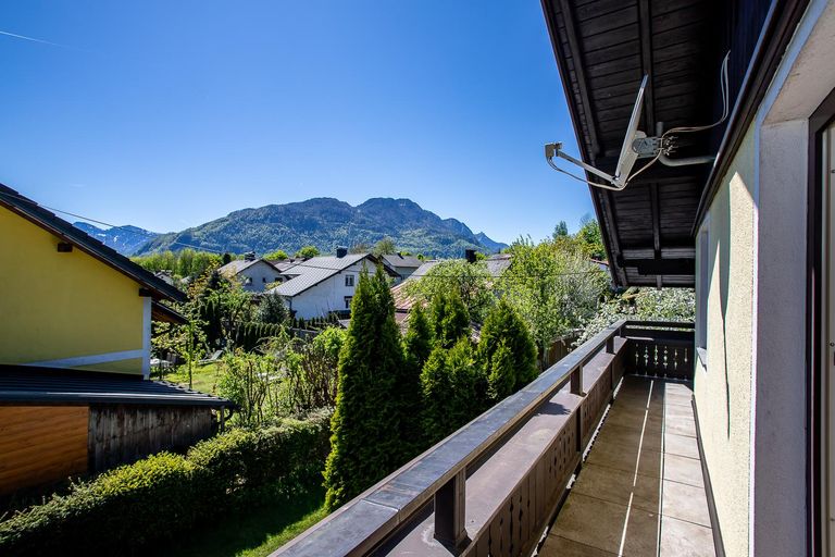 Balkon Obergeschoss mit Ausblick