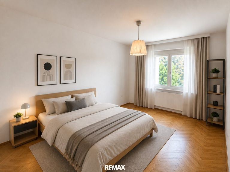 Schlafzimmer-Einrichtungsbeispiel