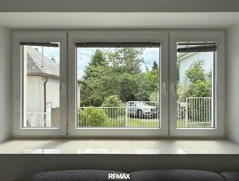 Ausblick vom Wohnzimmer
