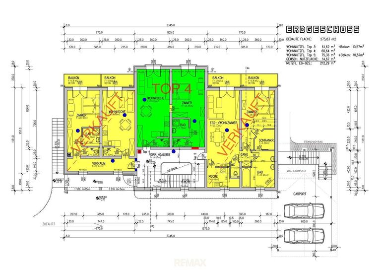 Top 4 ca. 60 m²