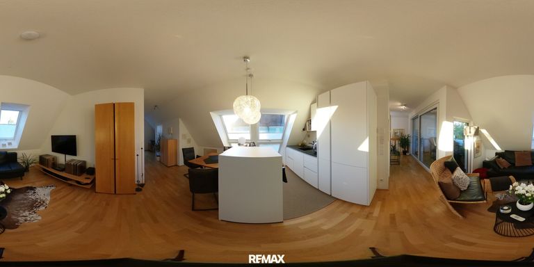 Wohnzimmer und Küche