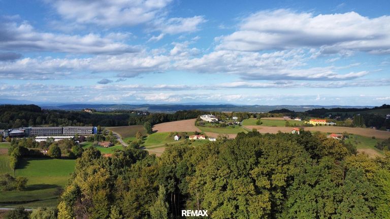 Aussicht mit Drohne