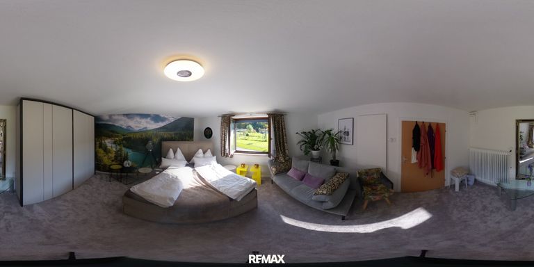 360° Schlafzimmer