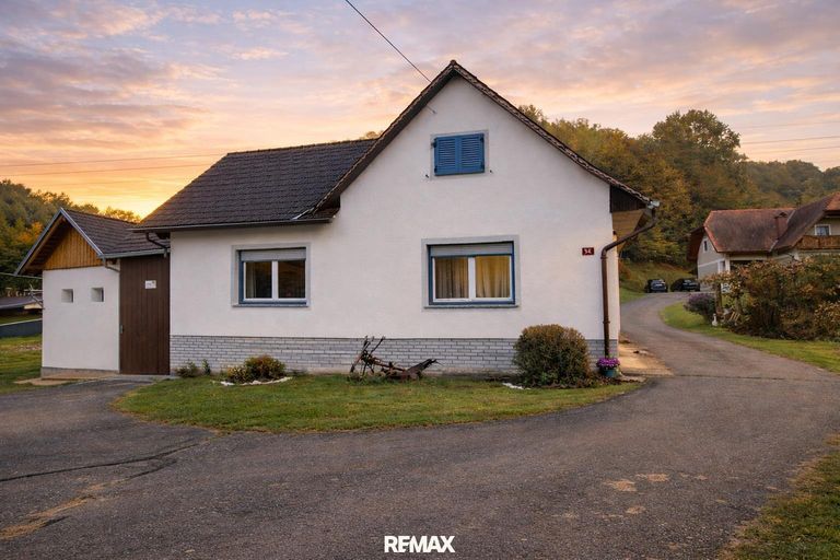 Haus am Abend