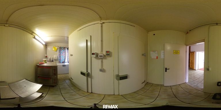 360° Sicht zu den Lebensmittelkühlräumen