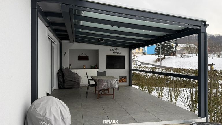 Terrasse überdacht