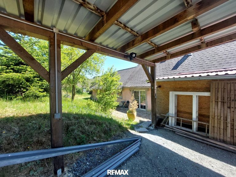 Zugang Carport-Haus