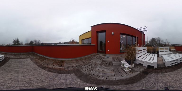 Außenansicht Terrasse OG